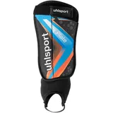 Uhlsport Flex Plate Schienbeinschoner Schwarz/Fluo Orange/Cyan S