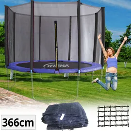 Terena Sicherheitsnetz Ersatznetz Schwarz 366 cm