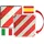 IWH 97605 Warntafel 2in1 für Spanien und Italien Warntafel (L x B) 50cm x 50cm