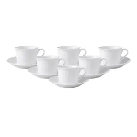 Villeroy & Boch Cellini Espressotasse 0,1 l Weiß 6 St.