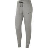 Nike Damen W Nk Flc Park20 Kp Pants, Dk Grey Heather/Black/Black, S