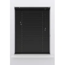 MY HOME Jalousie Matt (B x H: 150 x 180 cm, schwarz Aluminium)