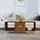 furnicato Moderner Couchtisch Braun Räuchereiche 102 x 50 x 40 cm