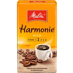 Melitta Harmonie MILD Kaffee, gemahlen mild 500,0 g