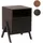Mendler Nachtschrank HWC-O40 59 x 40 x 40 cm Braun