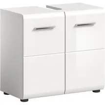 WELLTIME Waschbeckenunterschrank Florenz 60 x 54 cm Weiß