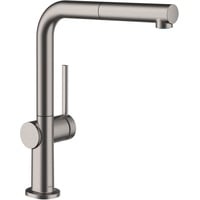 Hansgrohe Talis M54 270 1jet Ausziehauslauf brushed black chrome 72808340