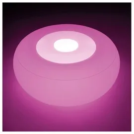Intex Dekoleuchte Metall 86x33 cm inkl. LED-Lampe weiß