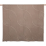 David Fussenegger Textil 03708250 Überwurfdecke 150 x 200 cm Baumwolle, Polyacryl, Rayon Sand