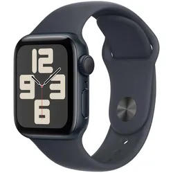 Apple Watch (GPS) SE 40mm Aluminiumgehäuse mitternacht, Sportarmband mitternacht (M/L)