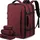 luxuskollektion Rucksack Handgepäck Flugzeug 15,6 Zoll Rotwein