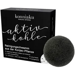 konnìaku Sponge Aktivkohle
