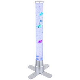 GLOBO RGB LED Wassersäule, Farbwechsler, klar, Fische, H 61cm