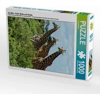 Calvendo Puzzle Giraffen. Voller Stolz und Grazie 1000 Teile