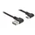 DeLock USB 2.0 Kabel Typ-A Stecker, USB-C® Stecker 0.20 m Schwarz vergoldete Steckkontakte 85279