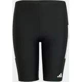 adidas 3-Stripes Swim Jammers Black/White 92