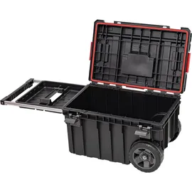 QBRICK System ONE Trolley Vario stapelbar 605 x 405 x 345 mm 44 l IP66 mit Laufrädern auf Metallachse