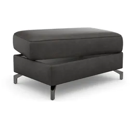 sit&more Stauraumhocker 102 x 48 x 67 cm Grau