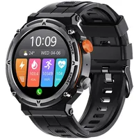 Robuste Smartwatch Herren, 1,39 Zoll Touchscreen Smart Watch mit Telefonfunktion, IP68 Wasserdicht Fitnessuhr Kompatibel mit Android iOS