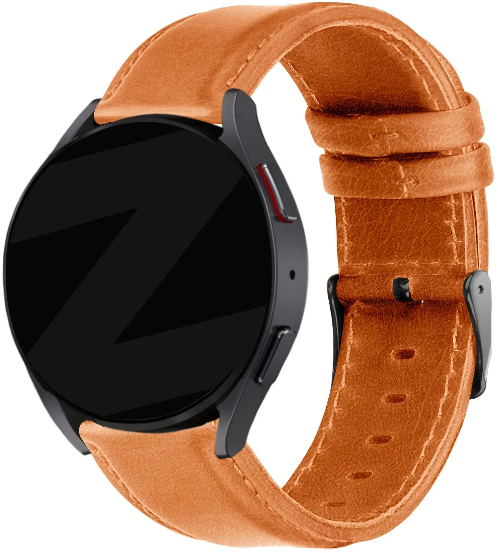 Bandz Maoo Boost 2 Armband Leder 'Classic' für Maoo Boost 2 - Braun - Schnallenverschluss