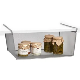 Zeller PRESENT SCHÖNER LEBEN. PRAKTISCH WOHNEN. 17754 Unter-Fachbodenregal, silberfarben 42,5 x 26 cm