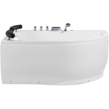 Beliani Paradiso Whirlwanne 158 x 113 cm (LED)