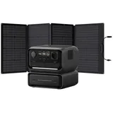 Ecoflow ECOFLOW RIVER 3 Max (River 3 Plus & EB300) Tragbare Powerstation Powerstation, 572 Wh LFP-Akku, 1200 W Leistung, USV < 10 ms