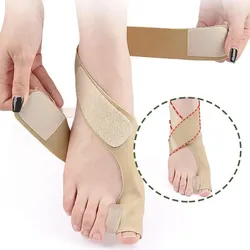 1 STÜCKE Zehentrenner Füße Daumenversteller Zehentrennung Cross Strap Zehenschutz Fußpflege Werkzeuge