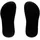 QUIKSILVER Sandalen schwarz