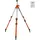 Vevor Wasserwaage 5/8"-11-Gewindehalterung Höhenverstellbar 114,5-290,5 cm