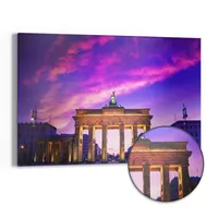 Deqori Metall Magnettafel | 60x40 cm cm groß |