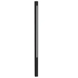 jedi, schwarze stehlampe für den außenbereich h80, ideal lux