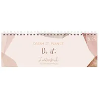 Korsch Verlag Tischkalender quer Plan it 2026