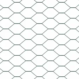 vidaXL Hexagonzaun 0,6 x 50 m Grün Kunststoff 2 St.