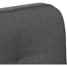 vidaXL Bürostuhl Stoff Dunkelgrau