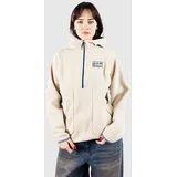 Passenger Maine 2.0 1/2 Zip Recycled Sherpa Fleece Pullover oatmeal Gr. M