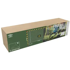 Umbro Fußballtor Schwarz/Gelb 300 x 200 x 110 cm