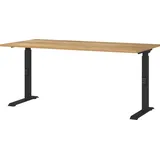 Germania Schreibtisch Downey Navarra-Eiche / Schwarz