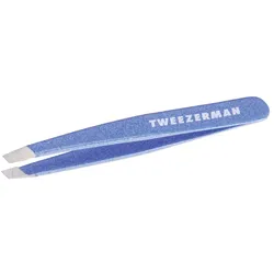 Tweezerman Mini Slant Tweezer - Schräg Mini , Granite Sky Pinzette   Blue Mosaic