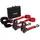 ACEBIKES Premium Deluxe Spanngurtset Schwarz-Rot