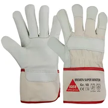Hase Safety Gloves Hase Winterhandschuhe Bremen-Super-Winter Größe 12, Rindnarbenleder