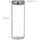 Relaxdays Vorratsglas 1,6 l 3 St.