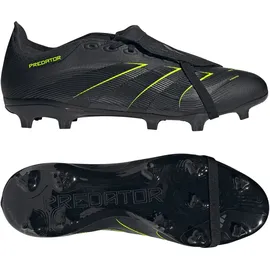 adidas Predator League Fold-Over Tongue FG/MG Herren Core Black/Carbon/Lucid Lemon 42