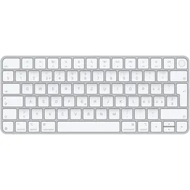Apple Magic Keyboard mit Touch ID für Mac mit Apple Chip (USB-C), weiß/silber, USB/Bluetooth, CH (MXCK3SM/A)
