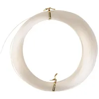 Berkley Uni – Erwachsene BGLC100-15 Monofile Angelschnur, Transparentes Mono-Vorfach,