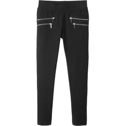 bonprix Enge Stretch-Hose, schwarz, 152, mit Baumwolle