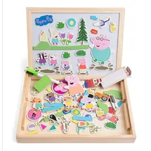 Peppa Pig Magnettafel Schwarz