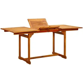 vidaXL Garten-Esstisch 170 x 80 x 75 cm natur