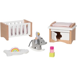 Puppenhausmöbel Style - Babyzimmer Aus Holz