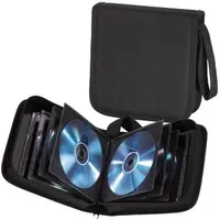 Hama 11615 CD/DVD-Nylontasche 32 schwarz
